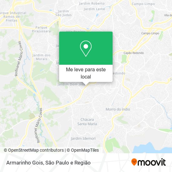 Armarinho Gois mapa
