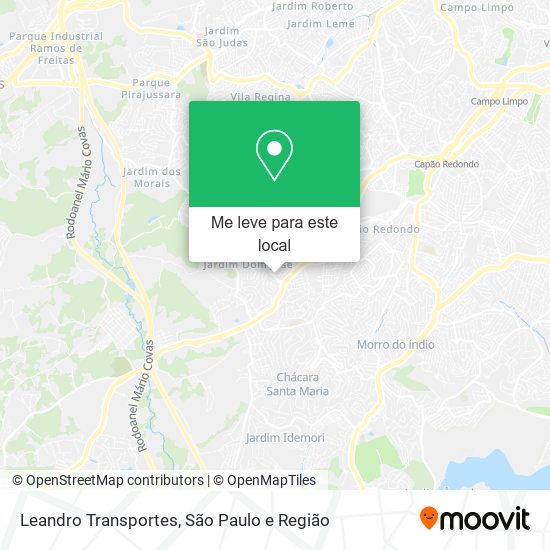 Leandro Transportes mapa