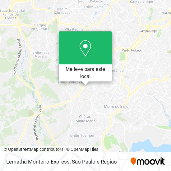 Lematha Monteiro Express mapa