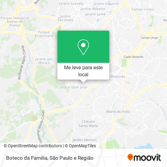 Boteco da Familia mapa