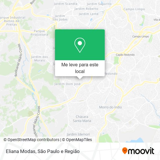 Eliana Modas mapa