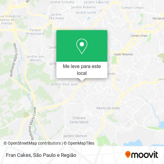 Fran Cakes mapa