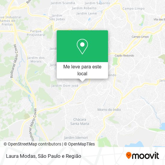 Laura Modas mapa