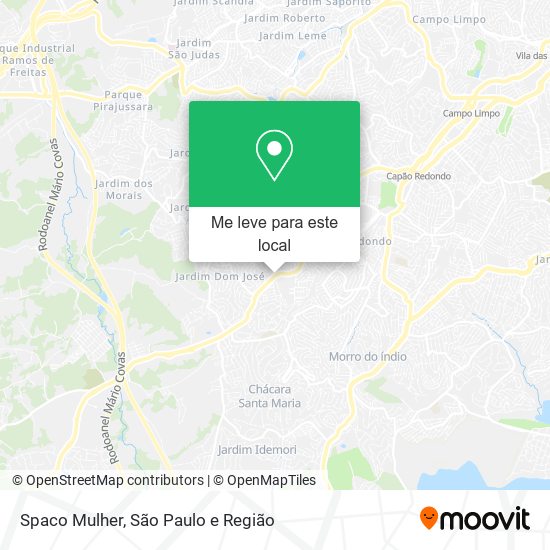 Spaco Mulher mapa