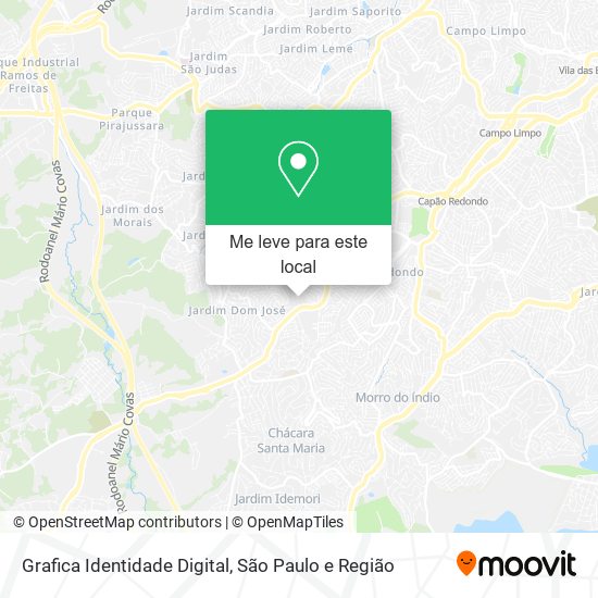 Grafica Identidade Digital mapa