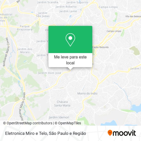 Eletronica Miro e Telo mapa