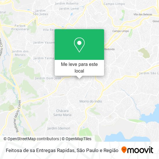 Feitosa de sa Entregas Rapidas mapa