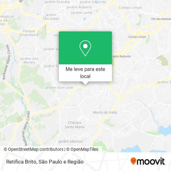 Retifica Brito mapa