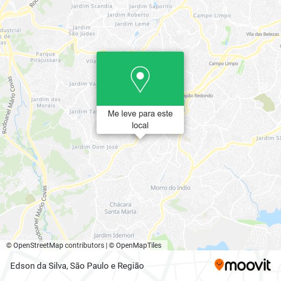 Edson da Silva mapa