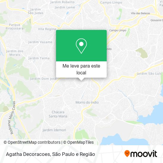 Agatha Decoracoes mapa