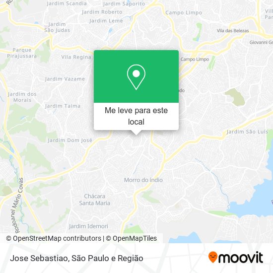 Jose Sebastiao mapa