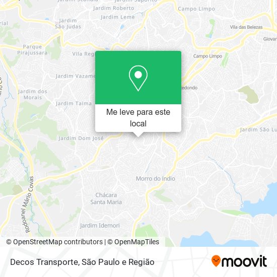 Decos Transporte mapa