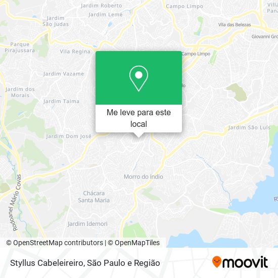 Styllus Cabeleireiro mapa