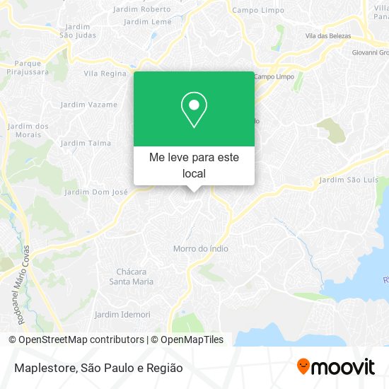 Maplestore mapa