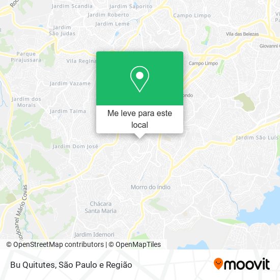 Bu Quitutes mapa