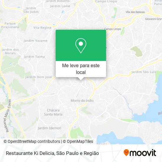 Restaurante Ki Delicia mapa