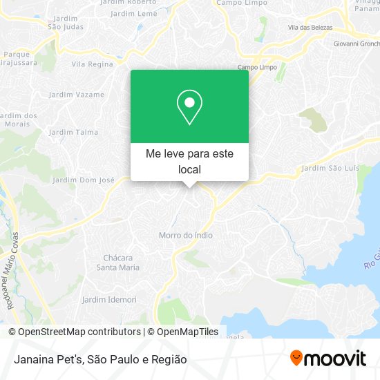 Janaina Pet's mapa