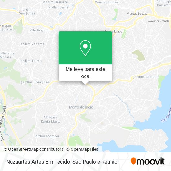 Nuzaartes Artes Em Tecido mapa