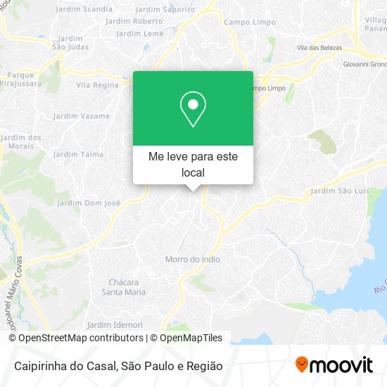 Caipirinha do Casal mapa