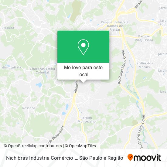 Nichibras Indústria Comércio L mapa
