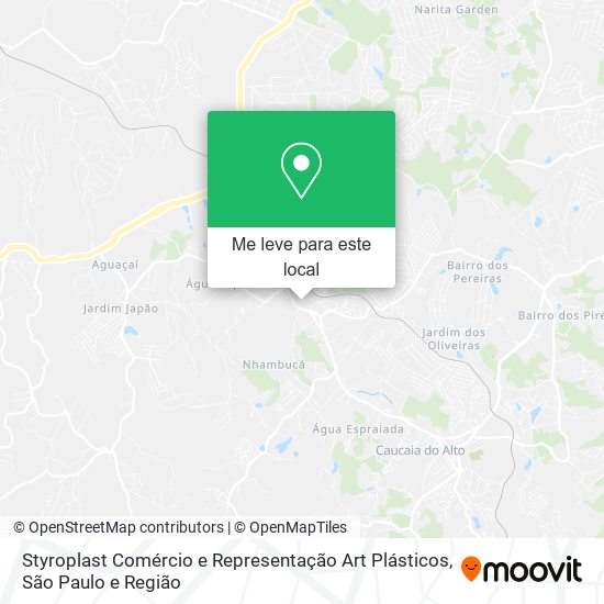 Styroplast Comércio e Representação Art Plásticos mapa