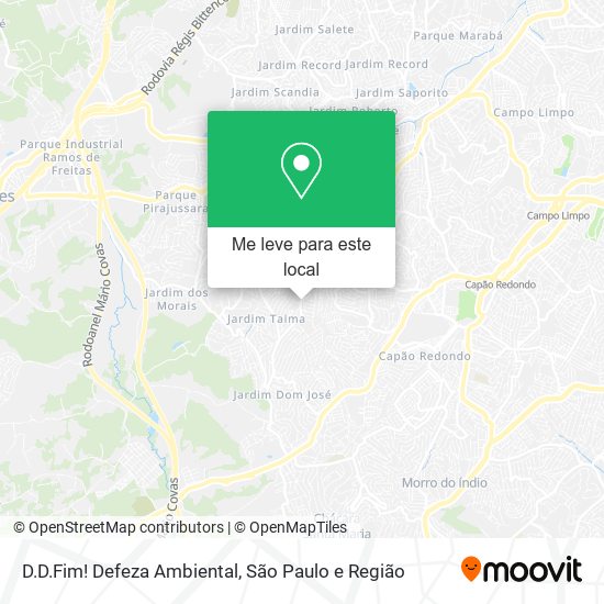 D.D.Fim! Defeza Ambiental mapa