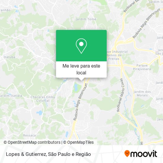Lopes & Gutierrez mapa