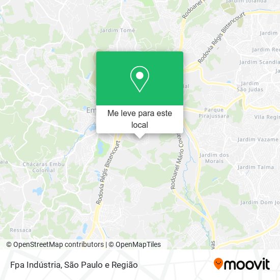 Fpa Indústria mapa