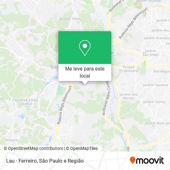 Lau - Ferreiro mapa