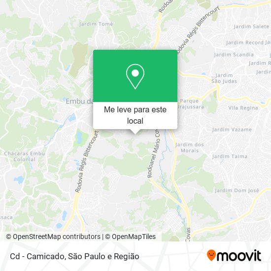 Cd - Camicado mapa