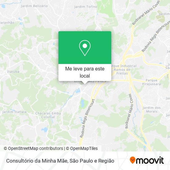 Consultório da Minha Mãe mapa