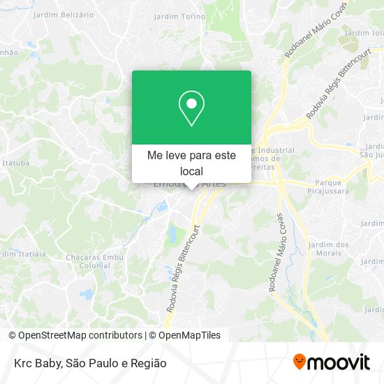 Krc Baby mapa