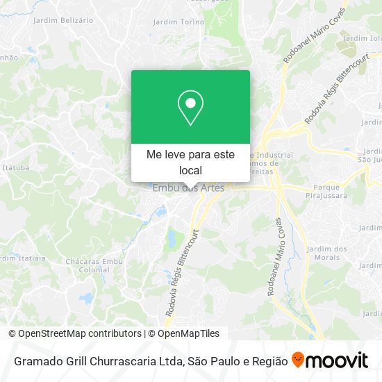 Gramado Grill Churrascaria Ltda mapa