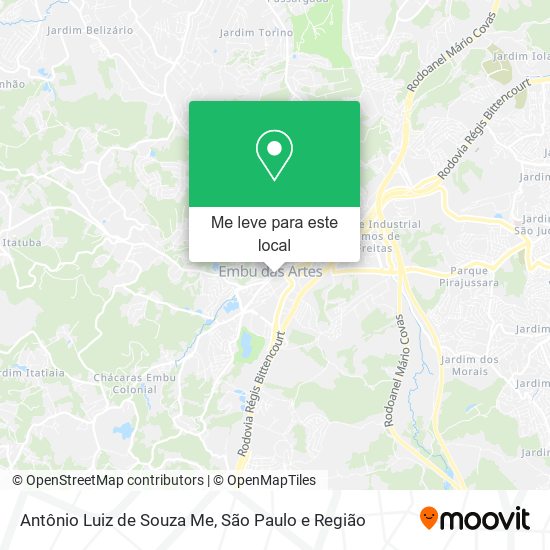 Antônio Luiz de Souza Me mapa