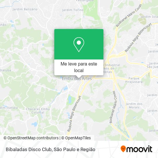 Bibaladas Disco Club mapa