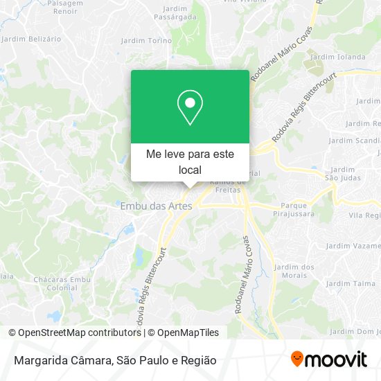 Margarida Câmara mapa