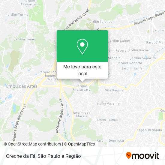 Creche da Fá mapa