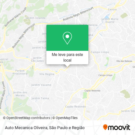 Auto Mecanica Oliveira mapa