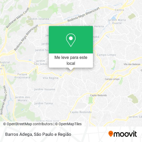 Barros Adega mapa