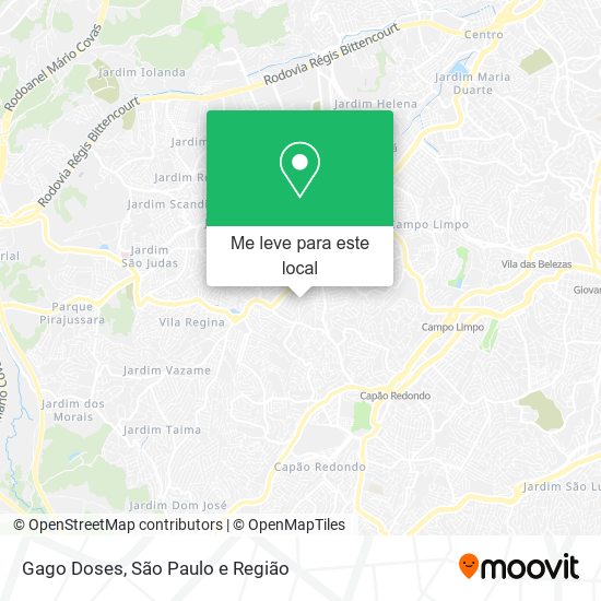 Gago Doses mapa