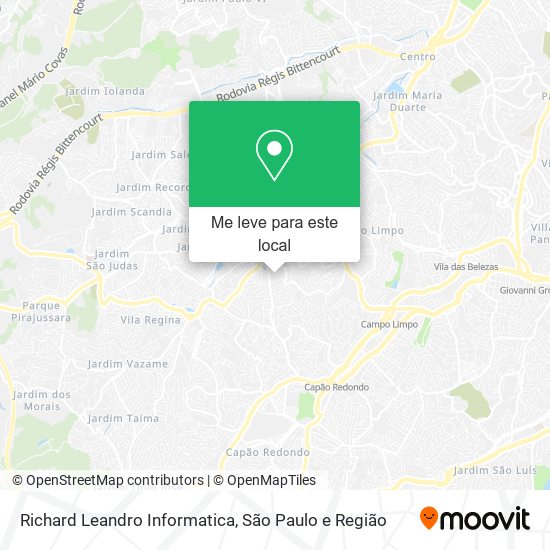 Richard Leandro Informatica mapa
