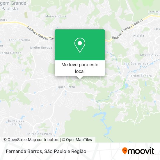 Fernanda Barros mapa