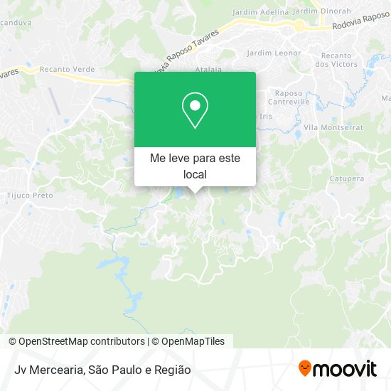 Jv Mercearia mapa