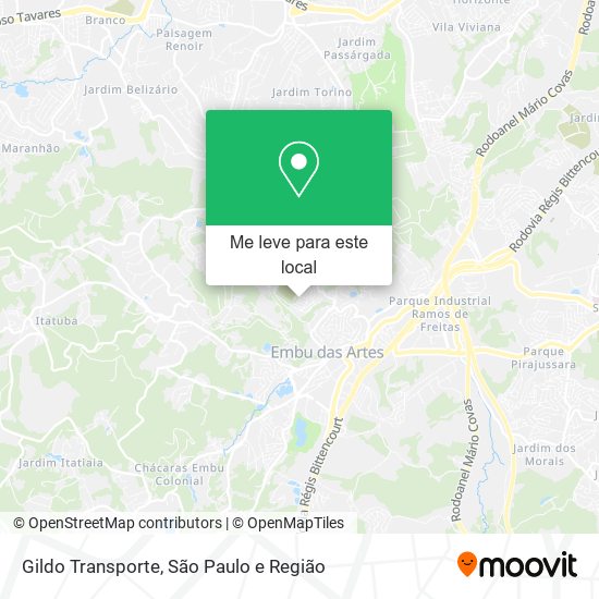 Gildo Transporte mapa