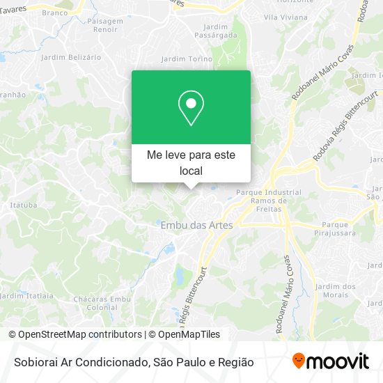 Sobiorai Ar Condicionado mapa