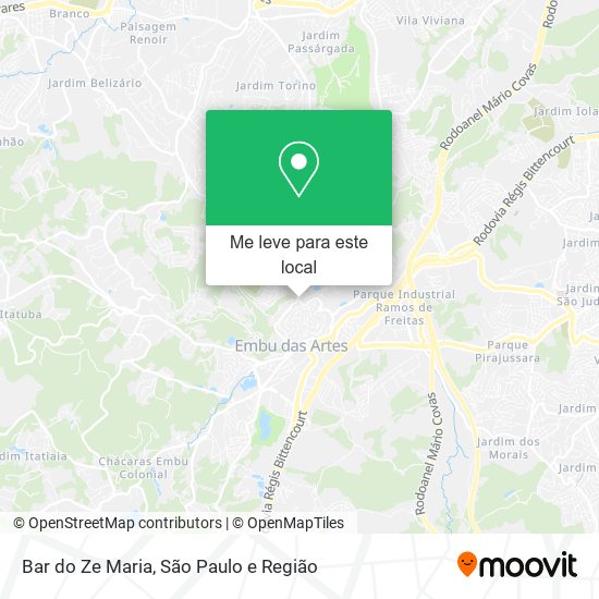 Bar do Ze Maria mapa