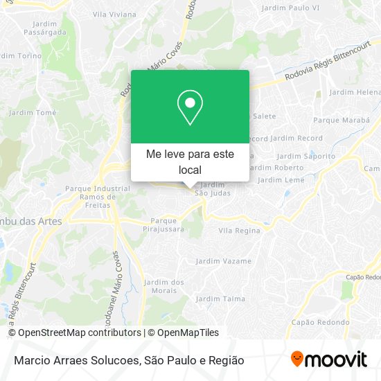 Marcio Arraes Solucoes mapa