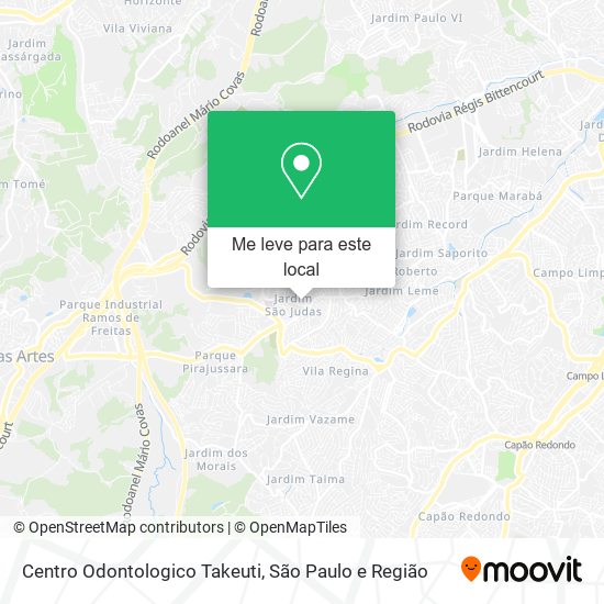 Centro Odontologico Takeuti mapa