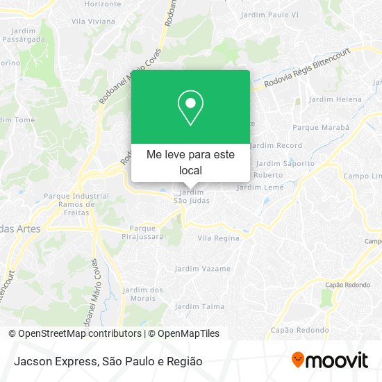 Jacson Express mapa