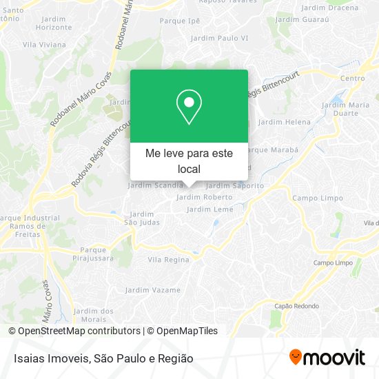 Isaias Imoveis mapa